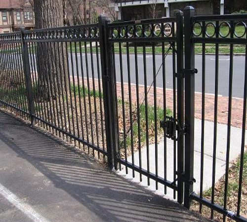 Iron Fence Gate